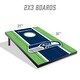 preview thumbnail 2 of 5, Seattle Seahawks NFL Compact 2x3 Tailgate Cornhole Board Set