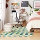 preview thumbnail 26 of 24, TOWN & COUNTRY PLAY Niko Checkmate Kids Plush Washable Area Rug