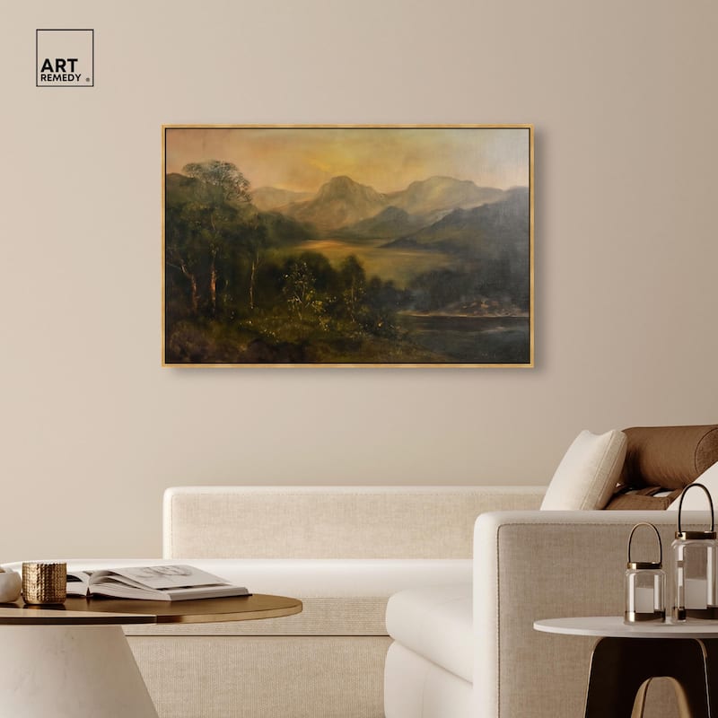 Highland Hues Canvas by Art Remedy