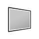 Wall Mounted Back Light Bathroom Framed LED Mirror Anti- Fog With Dimmable Light Touch Sensor And Memory Function