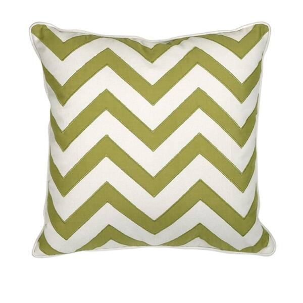 Shop 17 75 Mainstays White And Green Apple Embroidered Chevron
