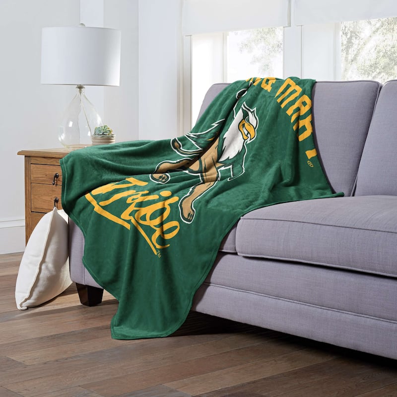 NCAA CAA Alumni Silk Touch Throw Blanket