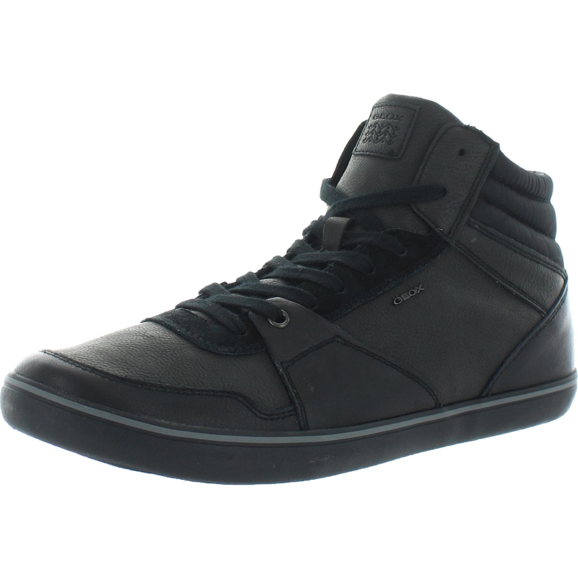 Top Sneakers Leather Breathable - Black 