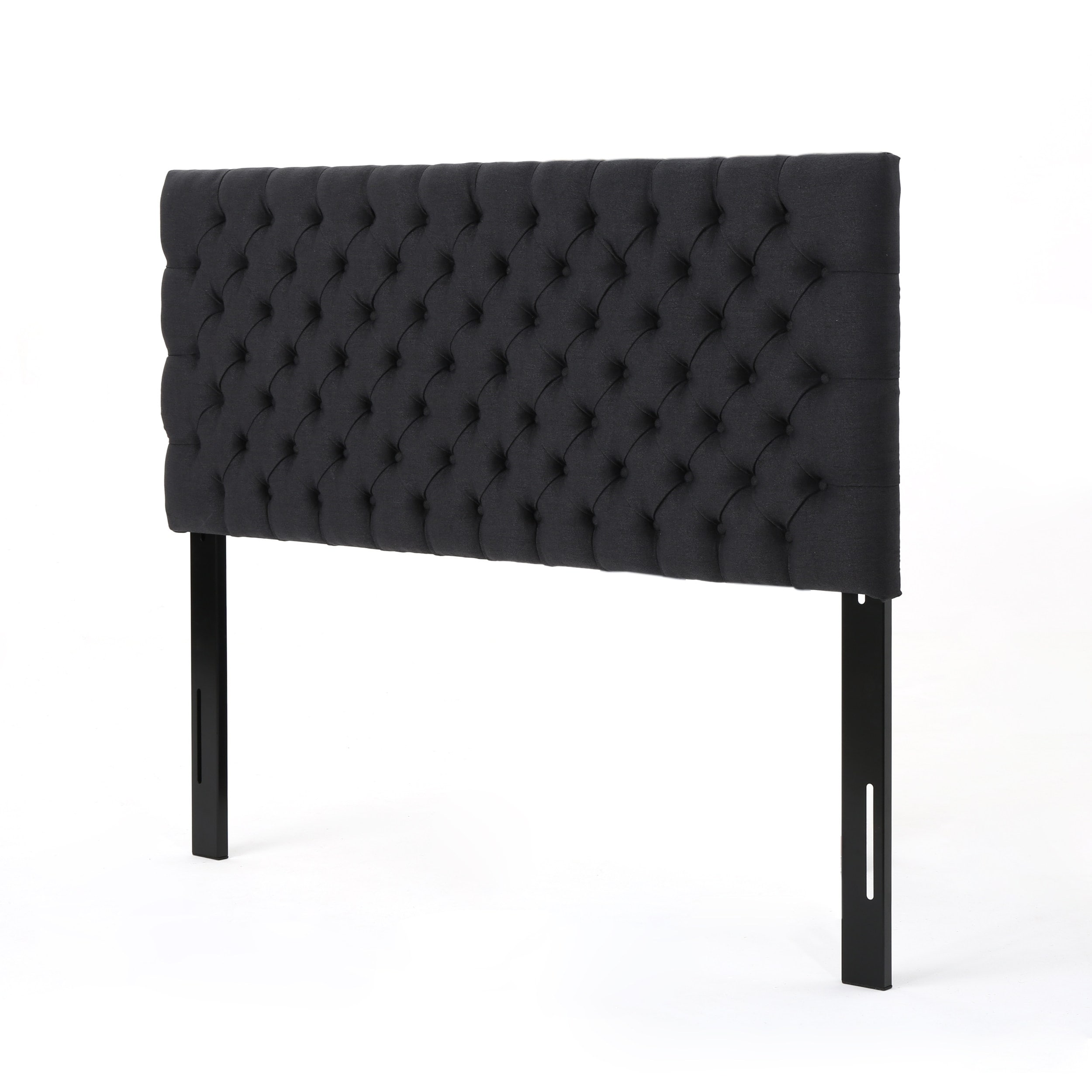Jezebel button cheap tufted headboard