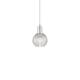 Option Brushed Satin Nickel / Clear Basketweave