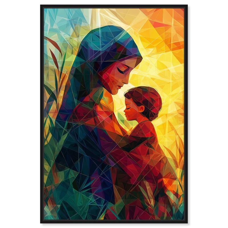 Facet of Feeling Canvas by Art Remedy - Black - 20" x 30"
