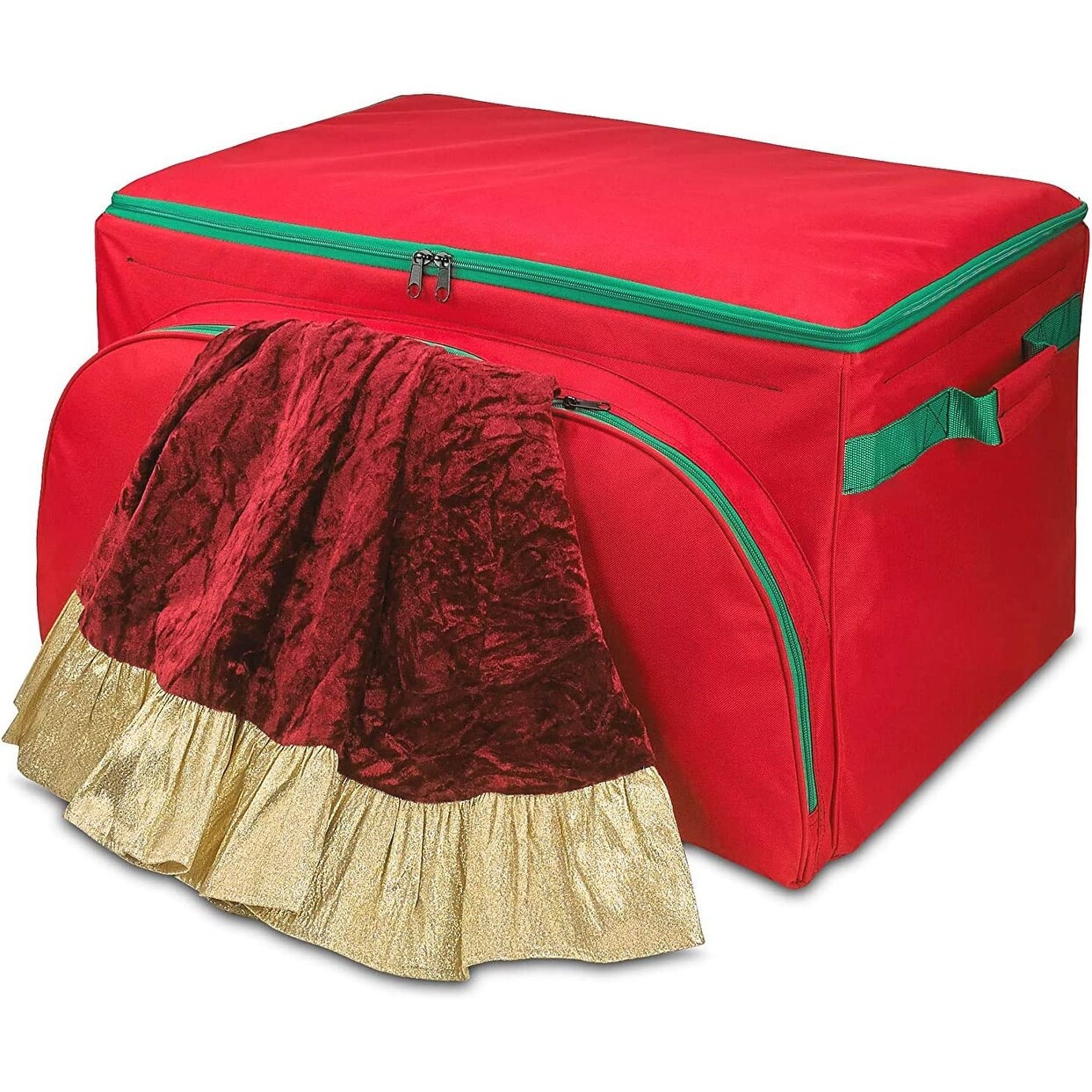 HOLDNundefined STORAGE Underbed Christmas Ornament Storage Container Box  with Dividers - On Sale - Bed Bath & Beyond - 36812656