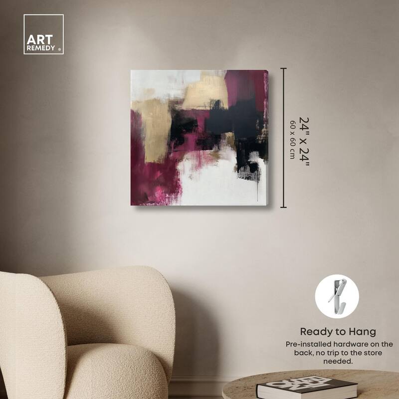Golden Dusk I Canvas by Art Remedy, Gallery Wrapped