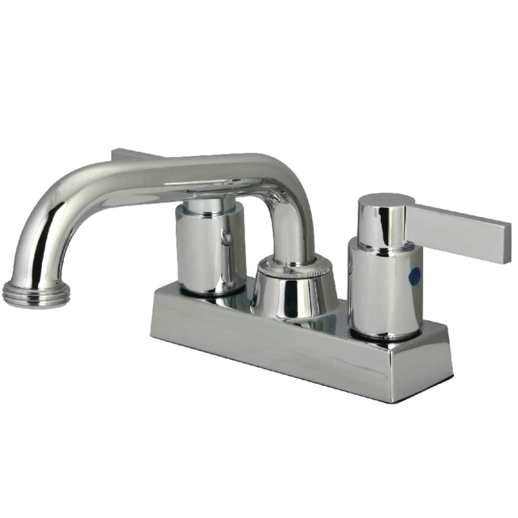 Kingston Brass NuvoFusion 2-Handle 4 in. Centerset Laundry Faucet