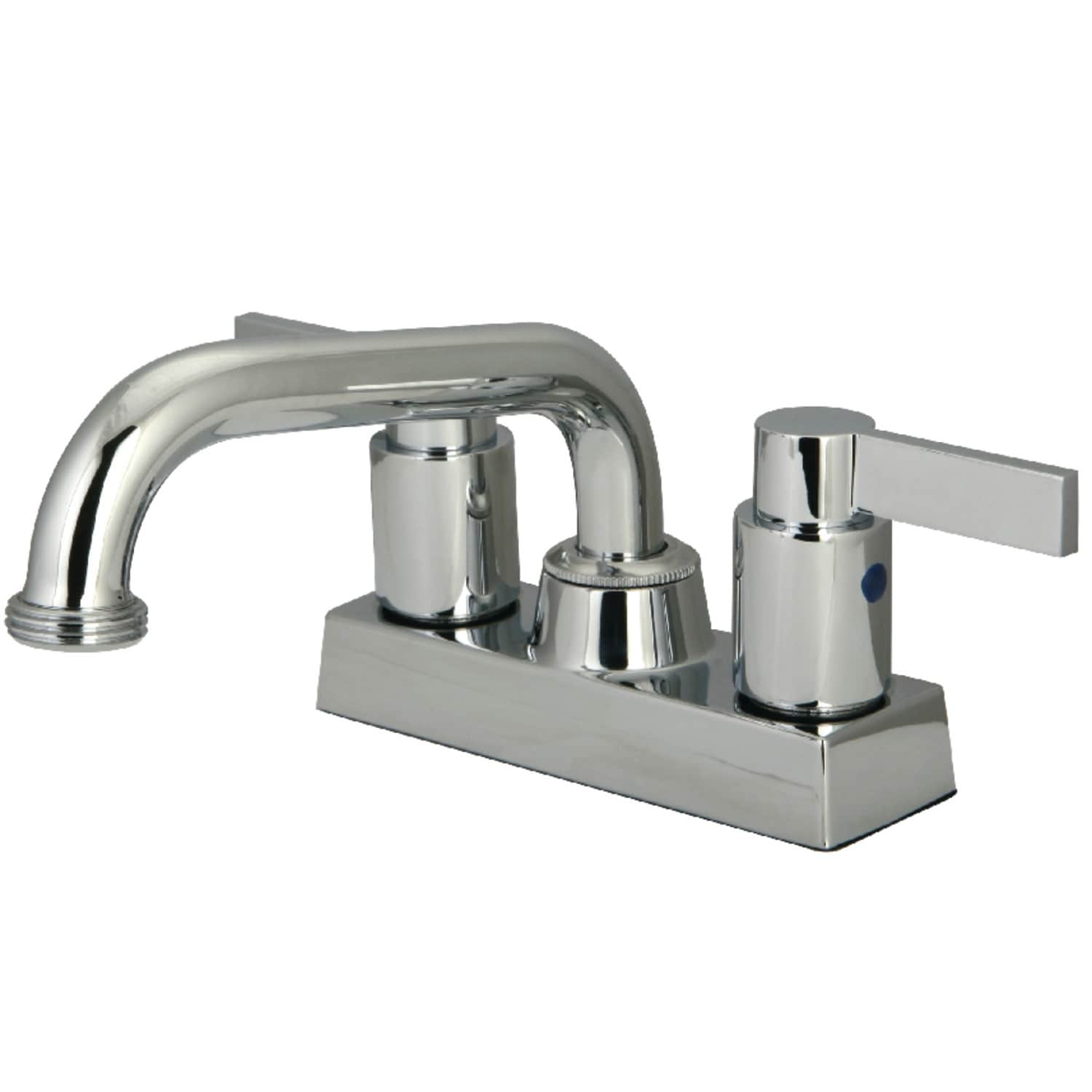 Kingston Brass NuvoFusion 2-Handle 4 in. Centerset Laundry Faucet