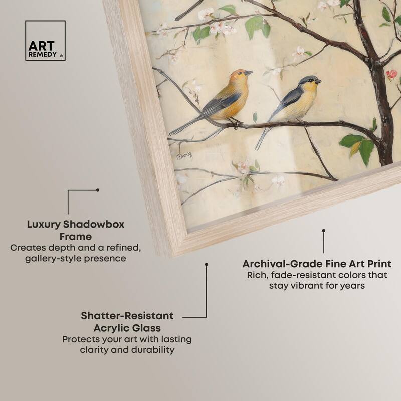 Arboreal Aria I Shadowbox by Art Remedy