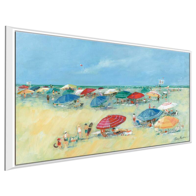 "The Shore I" by Ruane Manning Print on Floating Canvas