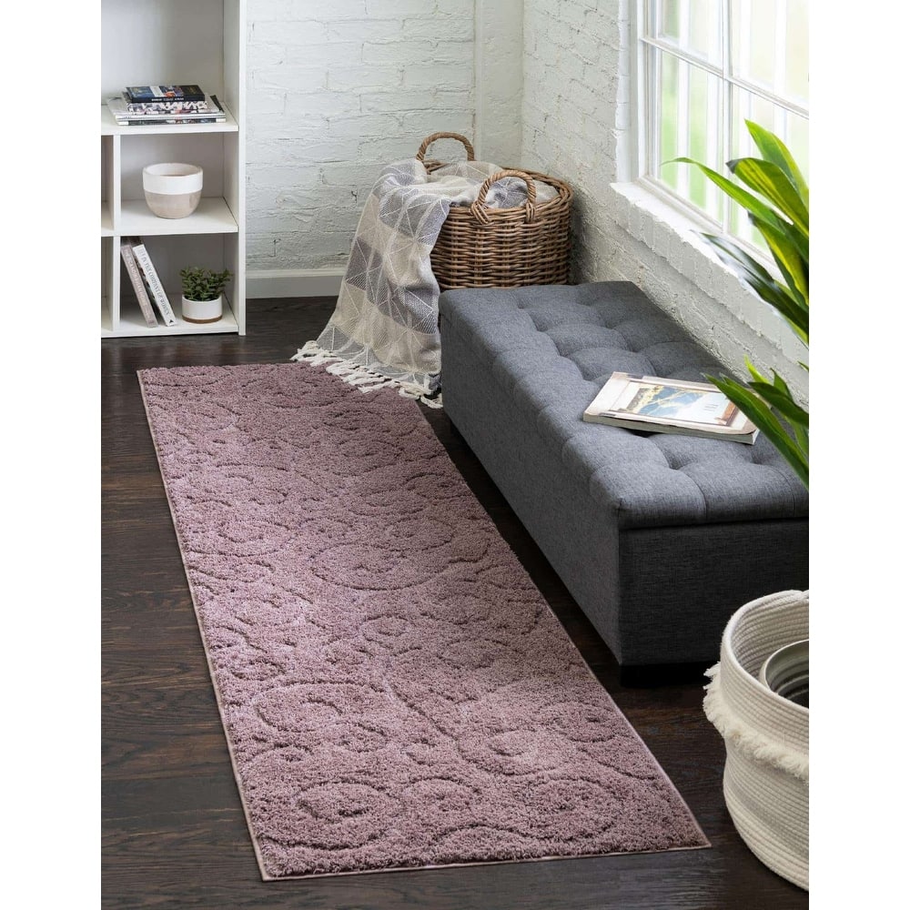 Shag Milson Collection Area Rug