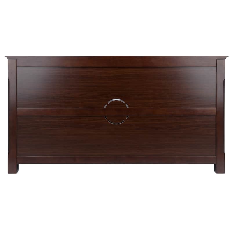 Xola TV Stand, Cappuccino - 44.02 x 15.94 x 24.02 inches