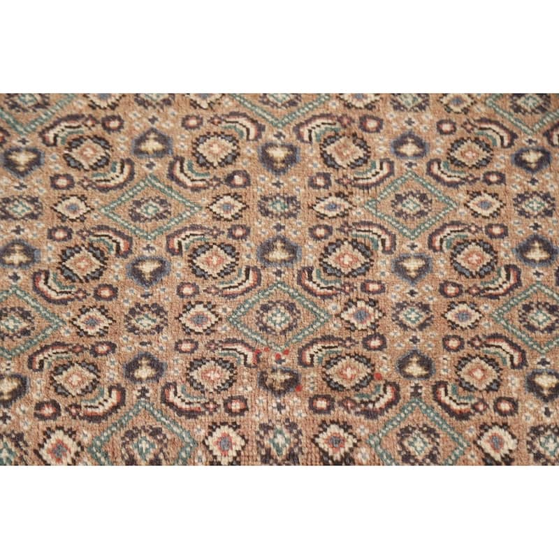 All-Over Mood Persian Vintage Runner Rug Hand-knotted Wool Carpet - 2'5"x 12'7"