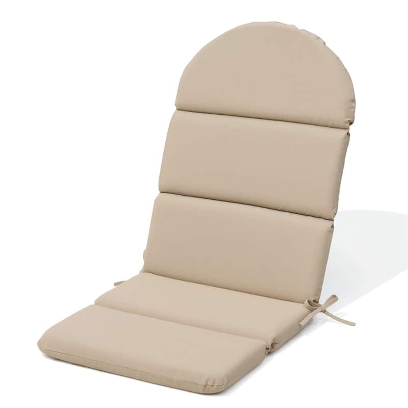 Patio Outdoor Adirondack Chair Cushion with Ties