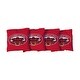 preview thumbnail 1 of 1, Jacksonville State Red Cornhole Bags All-Weather Resin Filled