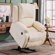 preview thumbnail 8 of 21, Mcombo Small Sized Power Lift Recliner Chair with Massage and Heat, USB Ports, Faux Leather 7409