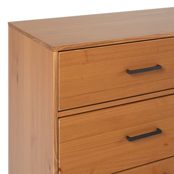middlebrook modern gallery top solid wood dresser Walker Edison Modern Gallery Top Solid Wood Dresser - Bed Bath & Beyond