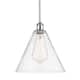 Option White and Polished Chrome / Clear