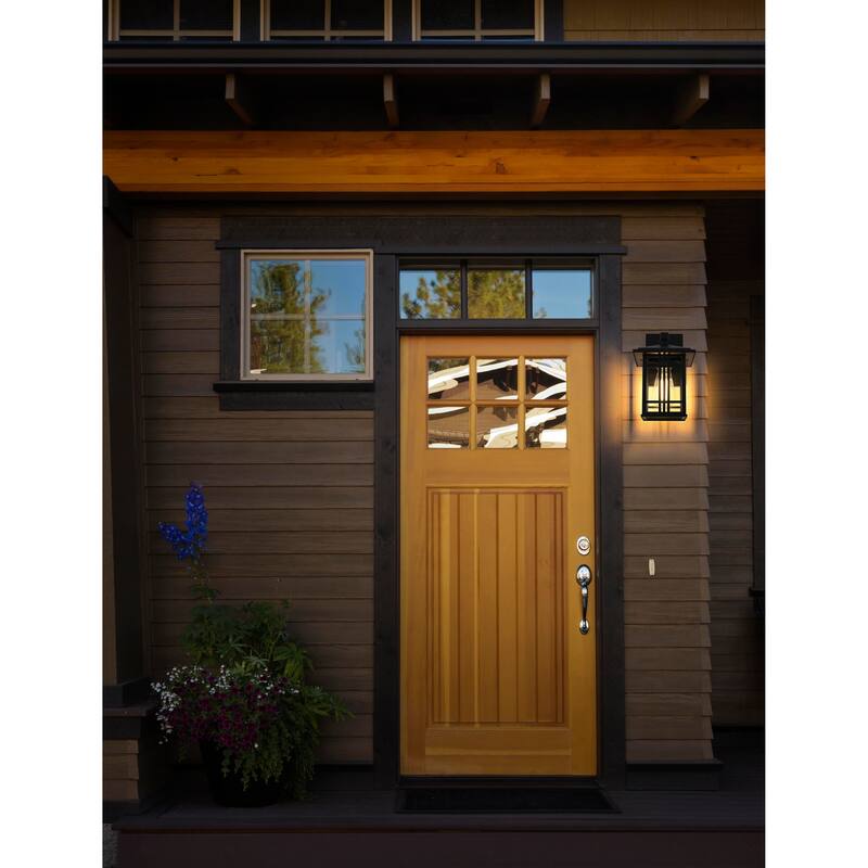 Jasper Outdoor Wall sconce in Black