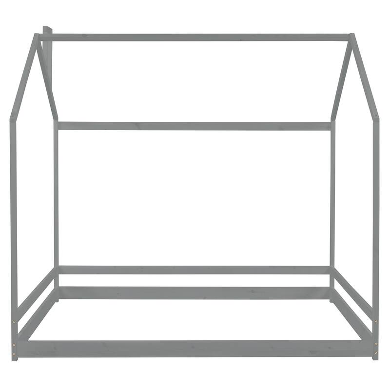 House Bed Frame Wood Bed