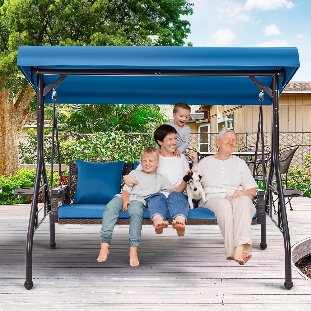 Blue Porch Swings Bed Bath Beyond