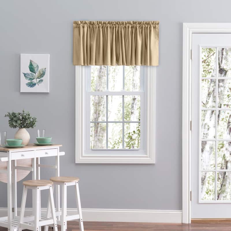 Glasgow Window Curtain Valance - 84 x 15 - Harvest