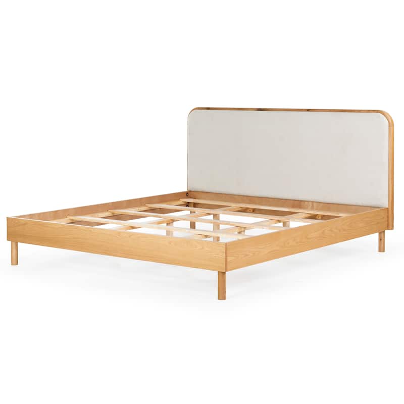 SAFAVIEH Couture Yohan Wood Frame Bed