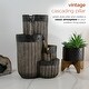 preview thumbnail 4 of 9, Alpine Corporation 14" Tall Cascading Tabletop Fountain Decoration with LED Lights, Gray