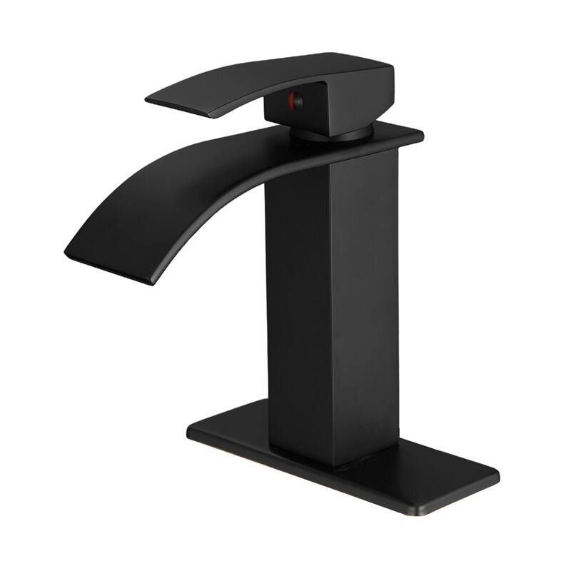 Modern Single-Handle Waterfall Bathroom Faucet