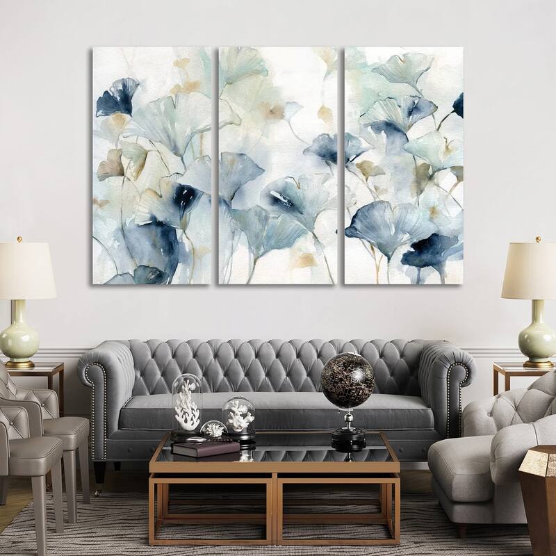 iCanvas "Glorious Gingko" by Carol Robinson 3-Piece Canvas Wall Art Set