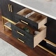 preview thumbnail 120 of 143, Altair Wildy Bathroom Vanity with White Composite Stone Top without Mirror