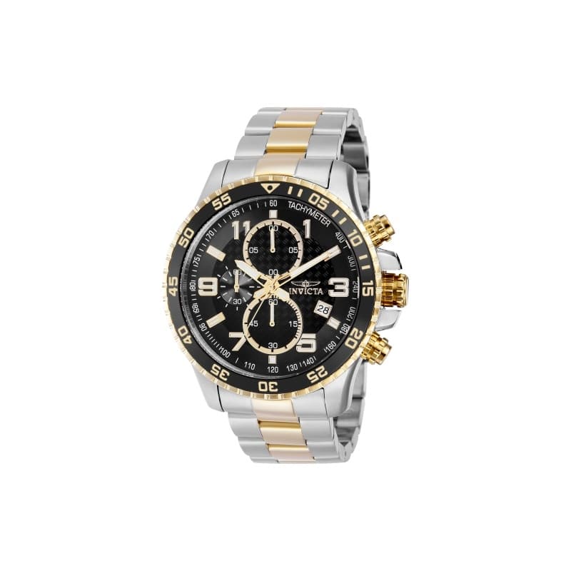 Invicta Men's 37147 Specialty Quartz Chronograph Black Dial Watch
