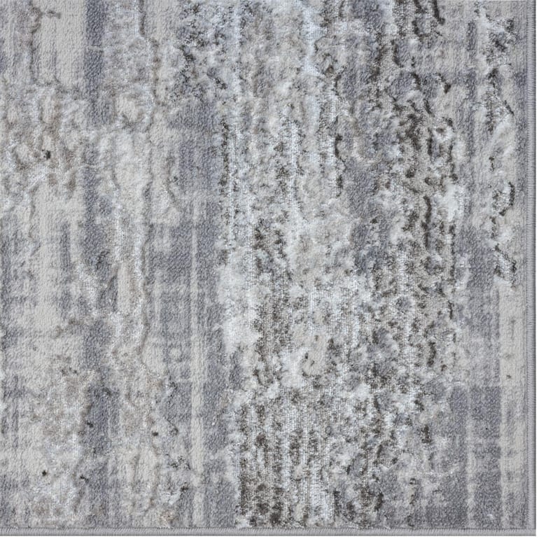 Luxe Weavers Modern Abstract Textured Area Rug for Living Room and Bedrooms