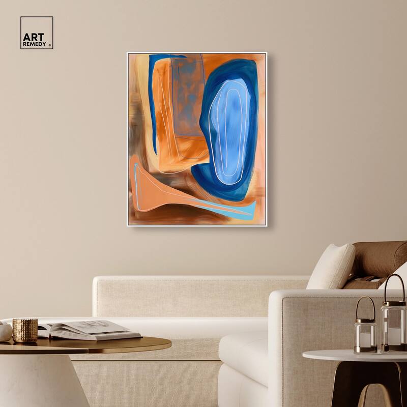 An Abstract Oil I Canvas by Art Remedy