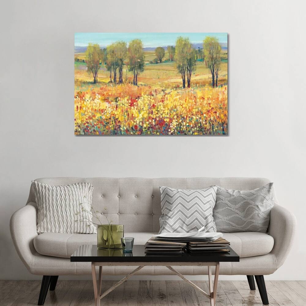 iCanvas "Golden Fields I" by Tim OToole Canvas Print