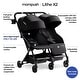 preview thumbnail 17 of 26, Mompush Lithe Double Stroller, Lightweight Side by Side Stroller for Newborn and Toddler, Easy Fold, Spacious Seats with Recline