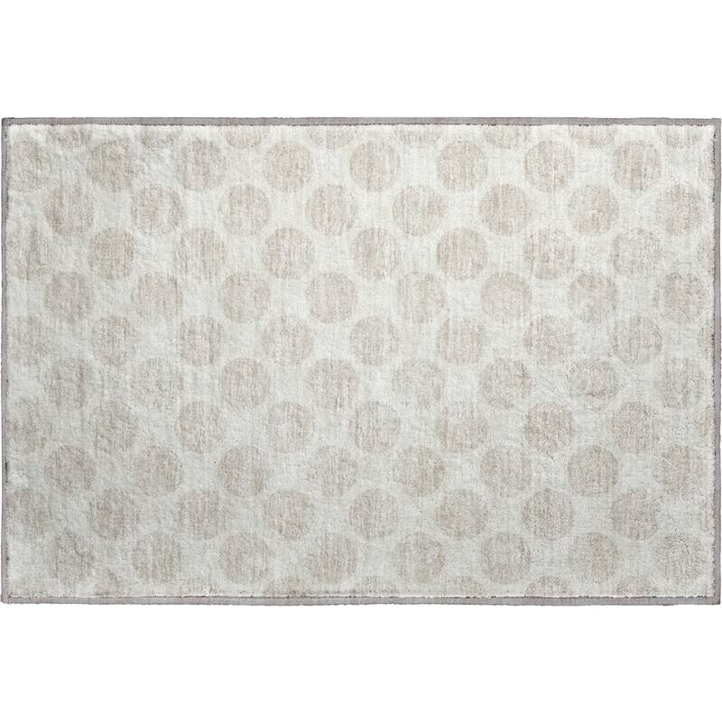 Premium Washable Super Soft Modern Polka Dots Mayfield Rug