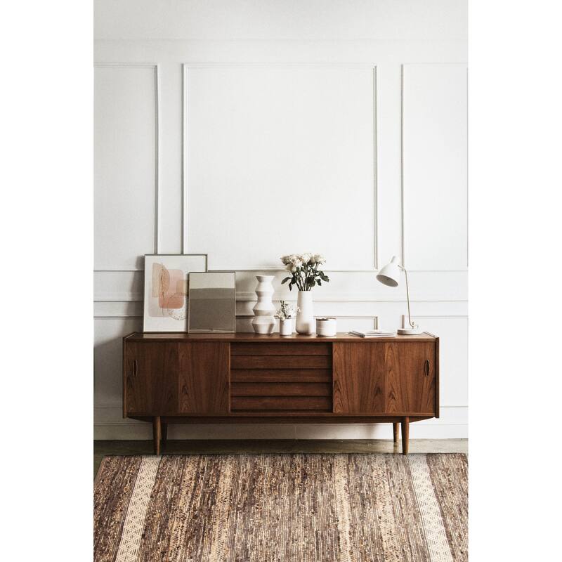 Sienna Brown Rug 5'4" x 7'6" - 5'4 x 7'6