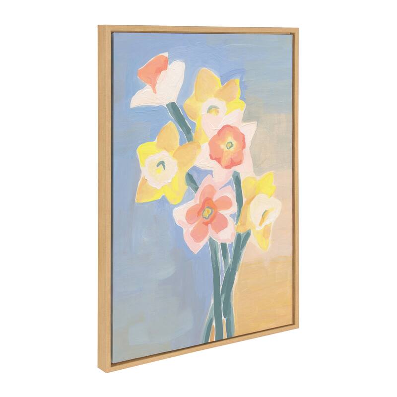 Kate and Laurel Sylvie Morning Framed Canvas by Kate Aurelia Holloway