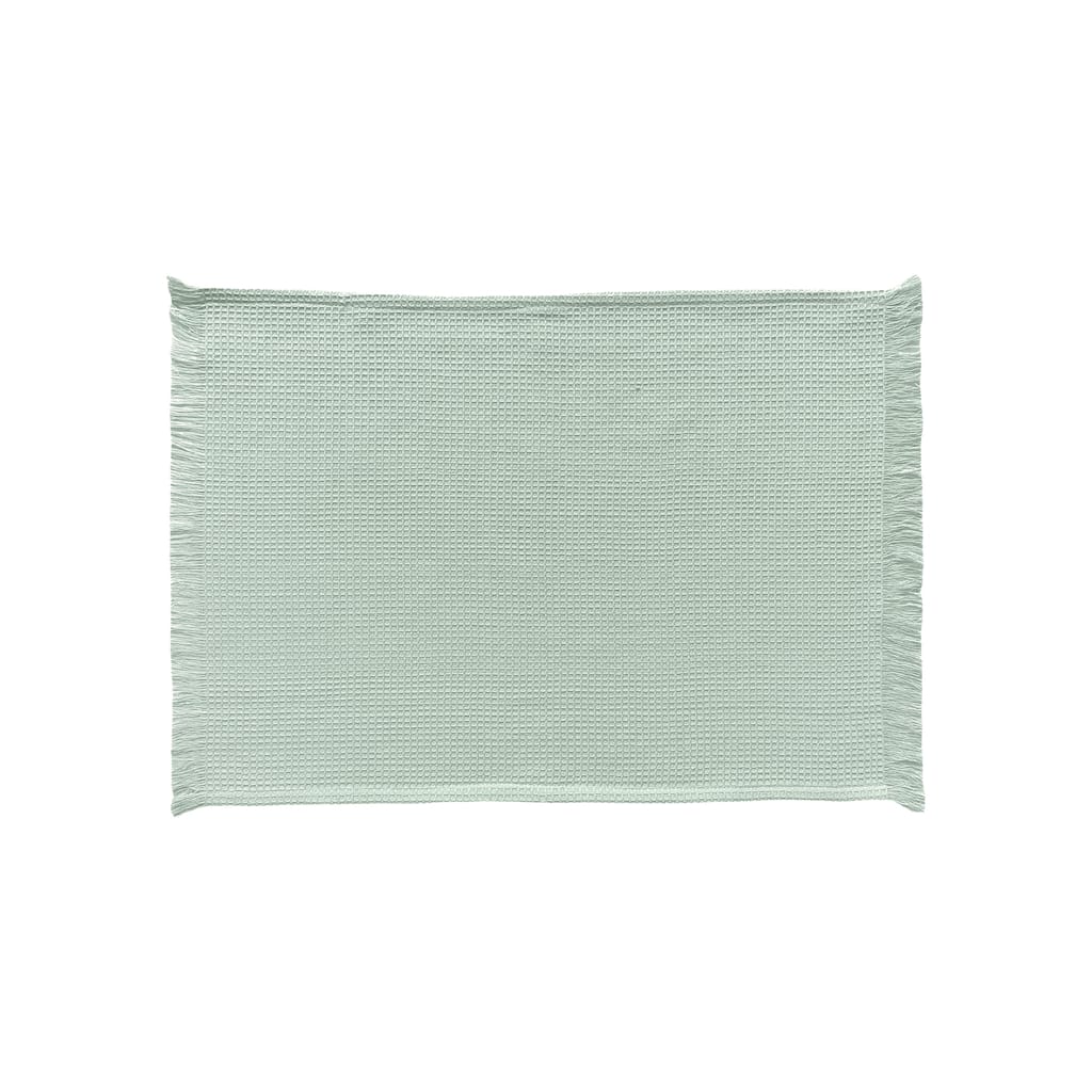 Waffle Weave Seaglass Placemat Set of 6