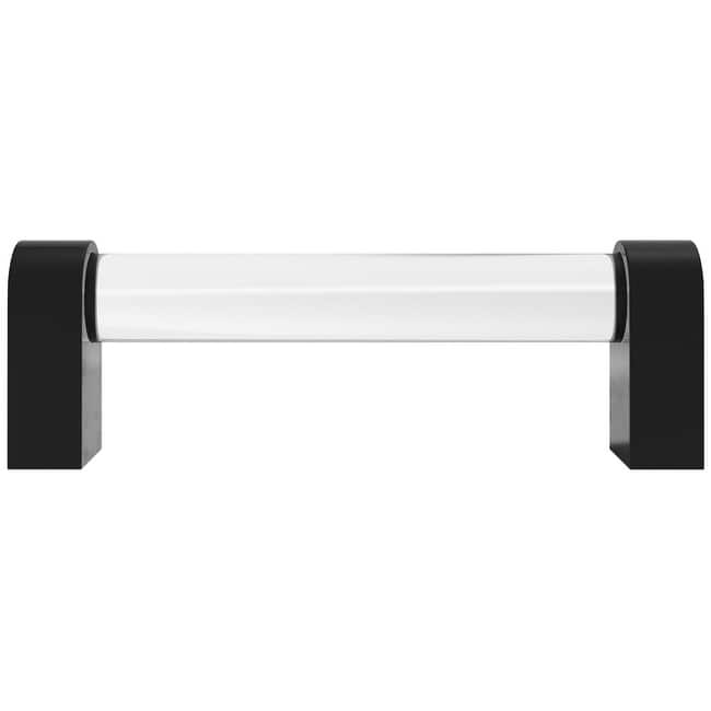 Hapny Home C501-CLR Clarity 3-3/4" Center to Center Solid Metal and