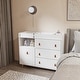preview thumbnail 2 of 53, Baby Changing Table Dresser Nursery Dresser Chest White/Grey/Oak