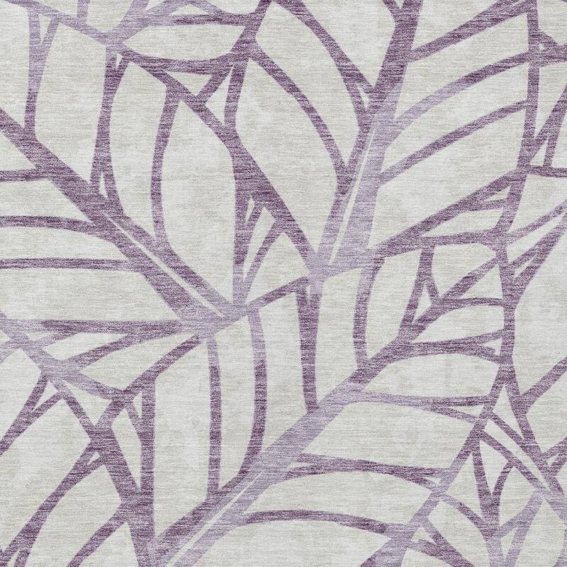 HomeRoots Floral Transitional Rectangle Outdoor Rug