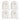 Lenox Ghost Accent Plates, Set of 4