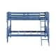 preview thumbnail 5 of 8, Convertible Twin over Twin Bunk Bed with Ladder