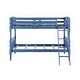 preview thumbnail 8 of 14, Twin/Twin Bunk Bed, Convertible Design with RF Front Ladders