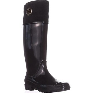 tommy hilfiger shiner rain boots