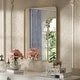 preview thumbnail 100 of 141, Apmir Metal Frame Tempered Glass Bathroom Vanity Mirror for Wall, Cloakroom, Bedroom